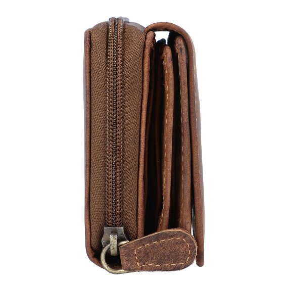 Greenburry Vintage wallet RFID leather 14 cm
