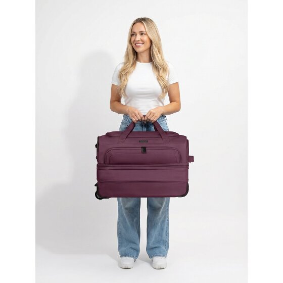 Redolz Duffle Essentials 2-wheeled travel bag 55 cm M with expansion fold
