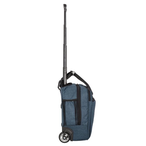 Dermata 2 wheels Business trolley 44 cm Laptop compartment