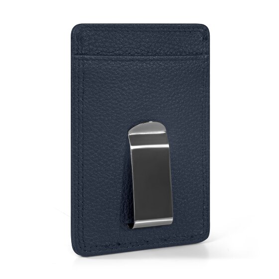 Redolz Leather Essentials credit card holder RFID leather 7 cm with money clip