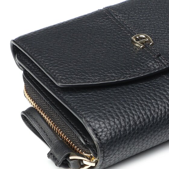 Aigner Ambra Wallet Genuine Leather 12 cm