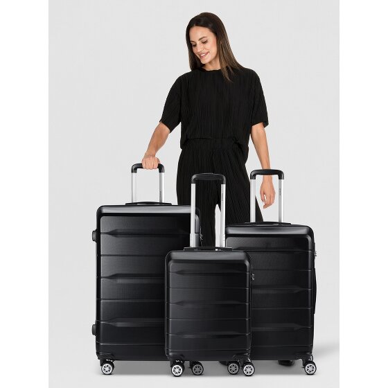 Benzi 5583 4 wheels Suitcase set 3-piece