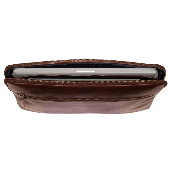 Leonhard Heyden Cambridge laptop sleeve leather 35 cm