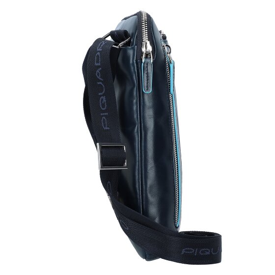 Piquadro Blue Square shoulder bag leather 21 cm