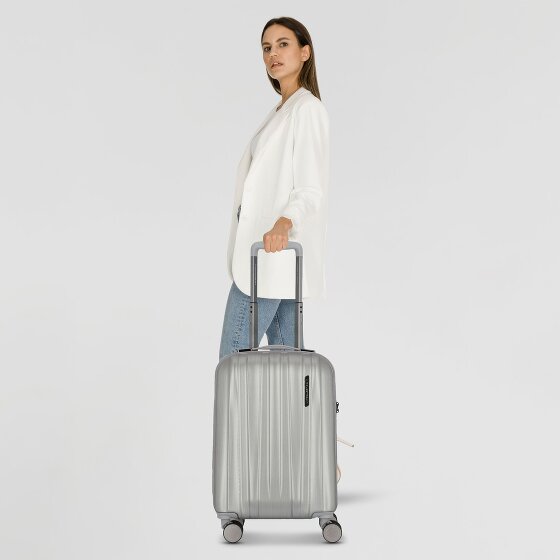 Polestream Moonrock 4 wheels Cabin trolley 55 cm with expansion pleat