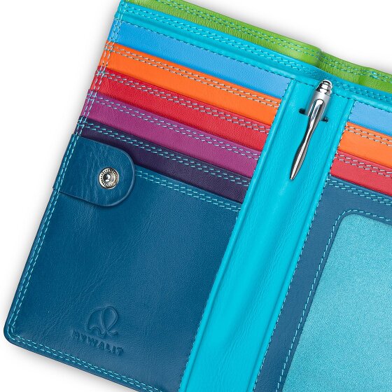 Mywalit Wallet RFID protection Leather 8 cm