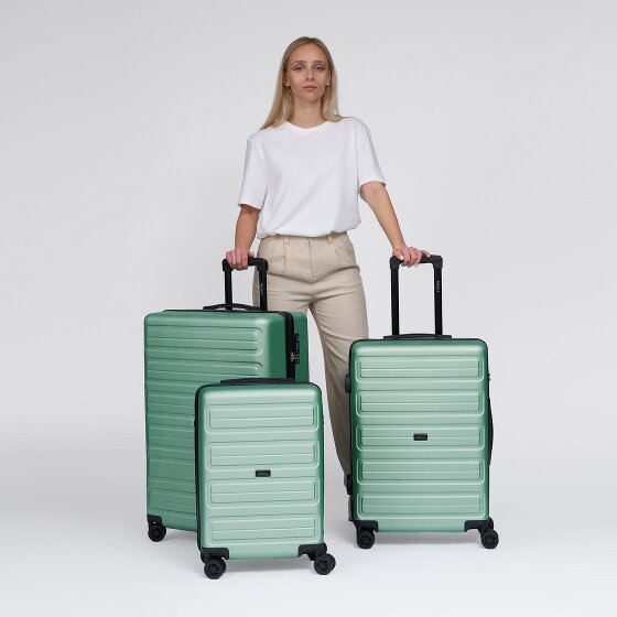 Redolz Essentials 08 3-SET 4 wheels Suitcase set 3-piece