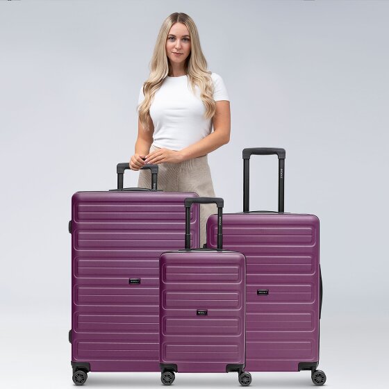 Redolz Essentials 08 3-SET 4 wheels Suitcase set 3-piece