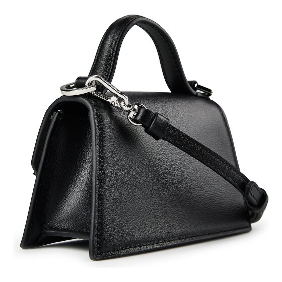 Karl Lagerfeld Signature 2.0 Mini Bag Handbag Genuine Leather 14.5 cm
