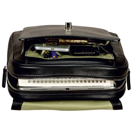 Leonhard Heyden Nizza City Backpack Leather 34 cm