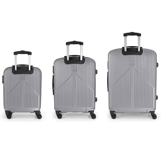 Gabol Alabama 4 roll suitcase set 3pcs. Gabol Alabama 4 roll suitcase set 3pcs.