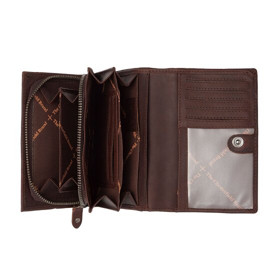 The Chesterfield Brand Seattle Wallet RFID protection Leather 14.5 cm