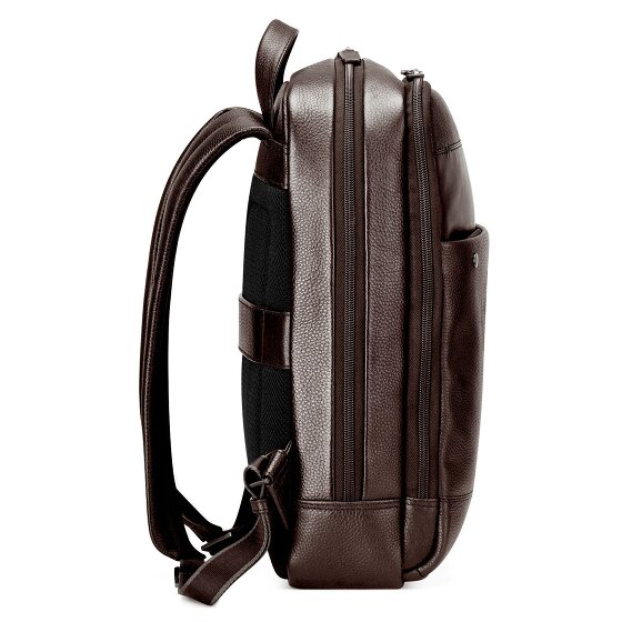 Roncato Alaska Business backpack RFID protection Leather 42 cm Laptop compartment