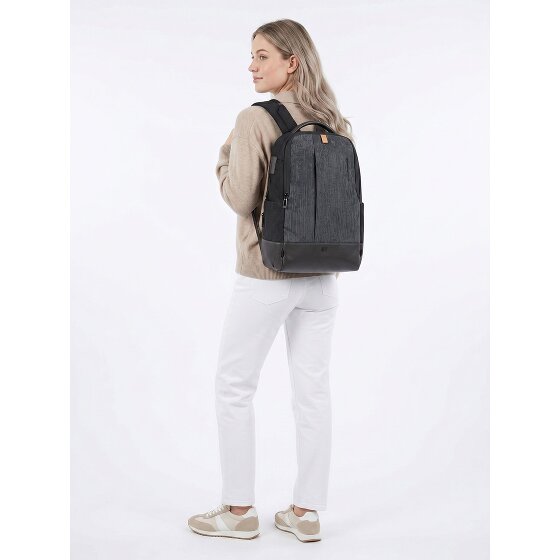 Piquadro Sync Daypack RFID protection Genuine Leather 47 cm Laptop compartment