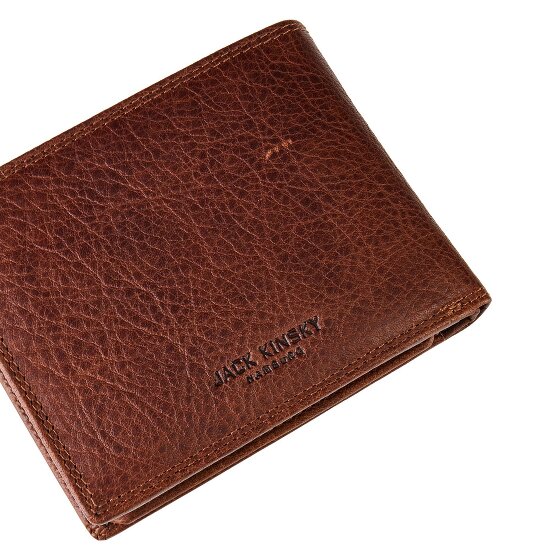 Jack Kinsky Porto 101 Wallet RFID protection Genuine Leather 12.5 cm