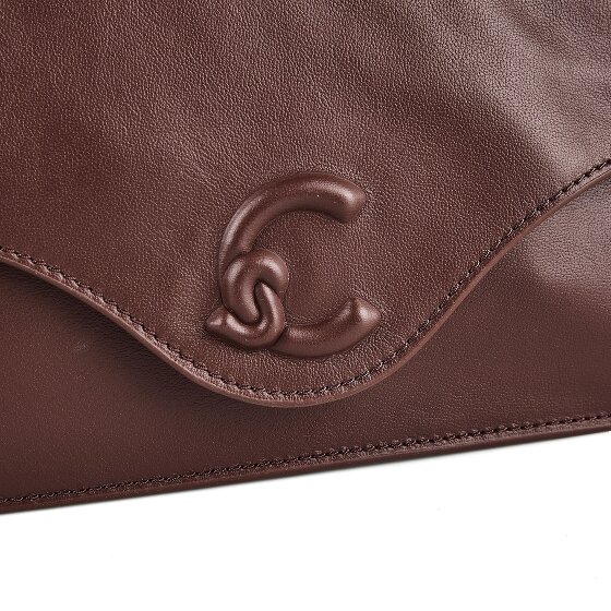 Coccinelle C-Me Shoulder Bag Genuine Leather 26 cm