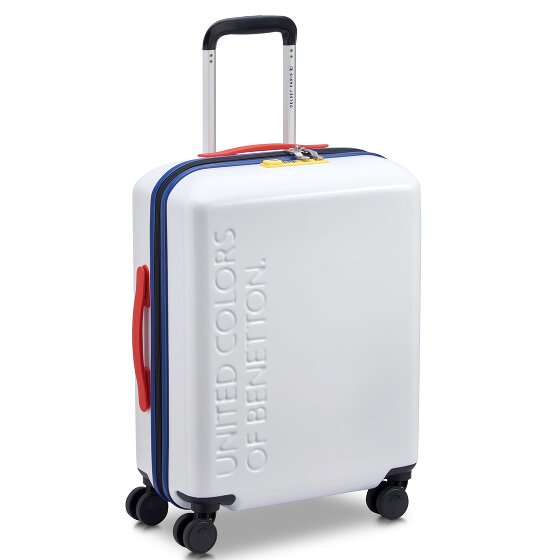 Delsey Paris x United Colors of Benetton United 4-wheel cabin trolley 55 cm