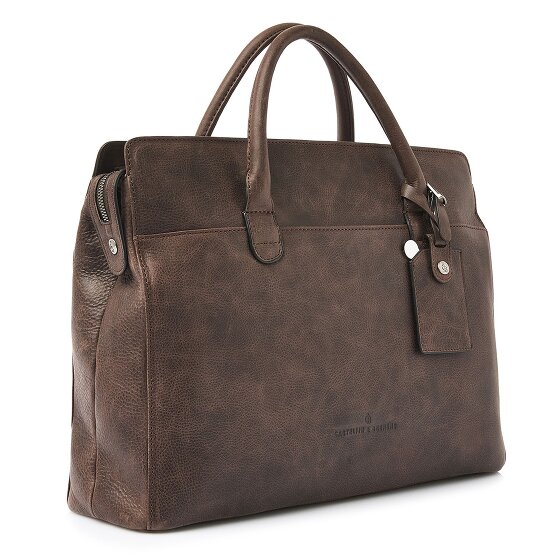Castelijn & Beerens Carisma Shopper Bag RFID protection Genuine Leather 41 cm Laptop compartment