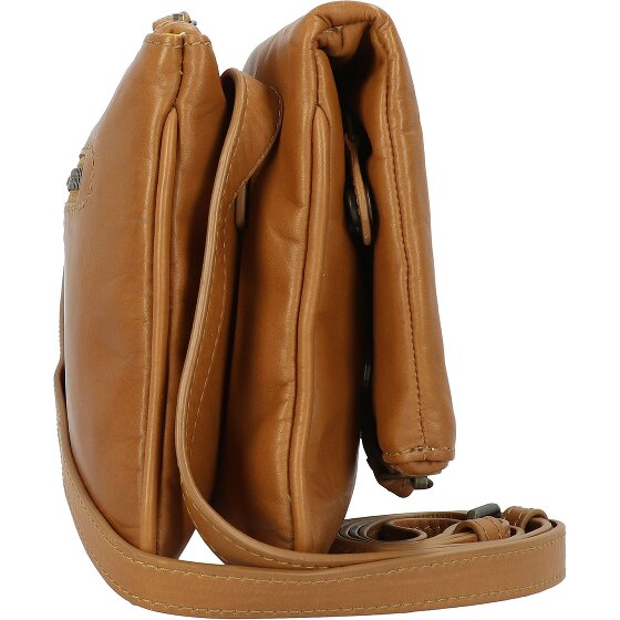 aunts & uncles Jamie's Orchard Raspberry Leather Shoulder Bag 25 cm