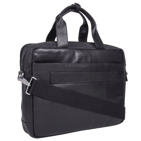 Strellson Brick Lane briefcase leather 39 cm laptop compartment