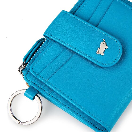 Braun Büffel Joy Credit card case RFID protection Genuine Leather 11 cm