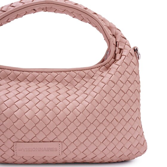 LES VISIONNAIRES Sadie Weave Shoulder Bag Leather 37 cm