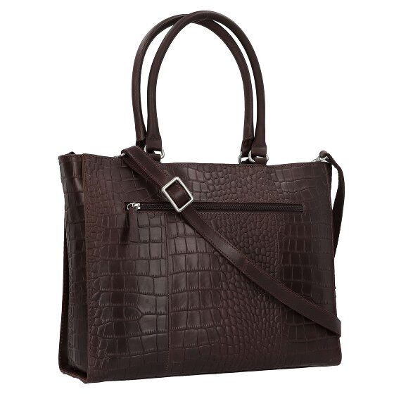 Burkely Cool Colbie Shopper Bag Genuine Leather 35 cm Laptop compartment