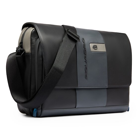 Piquadro Urban Messenger RFID protection Leather 35 cm Laptop compartment