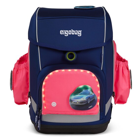 ergobag Accessories Fluo Led Side Pockets Safety Set 3pcs.