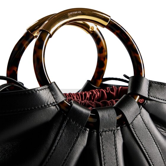 Coccinelle Shell Handbag Leather 29 cm