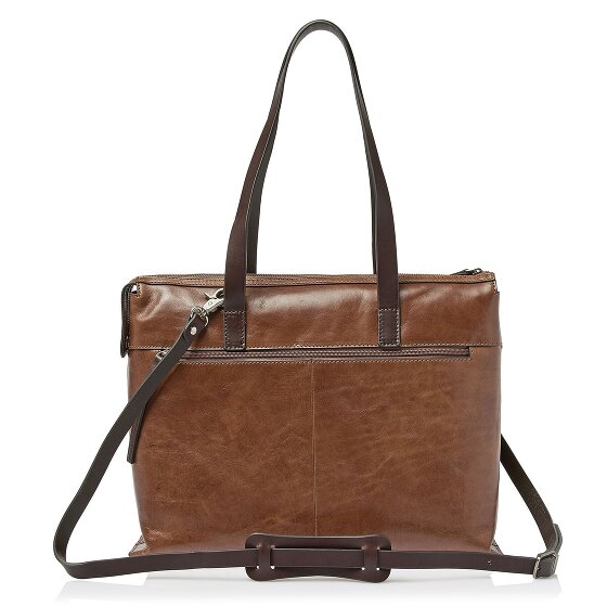 Castelijn & Beerens Rien Shoulder Bag RFID protection Genuine Leather 40 cm Laptop compartment