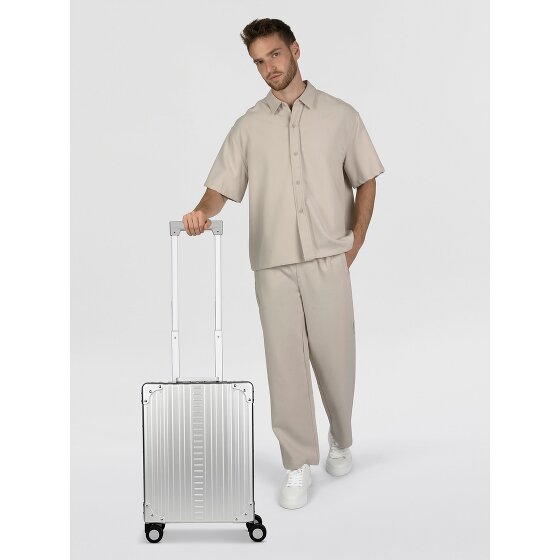Aleon Business 4-wheel Aluminum Cabin suitcase, 50 cm, with Laptop Compartment