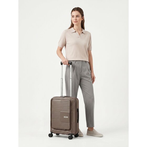 Redolz Essentials 17 2.0 4 wheels Cabin suitcase 55 cm Laptop compartment Expandable