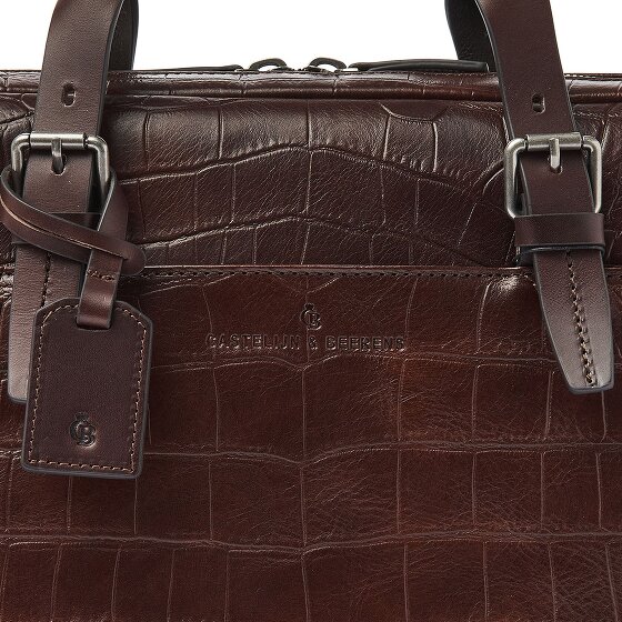 Castelijn & Beerens Briefcase Leather 41 cm Laptop compartment