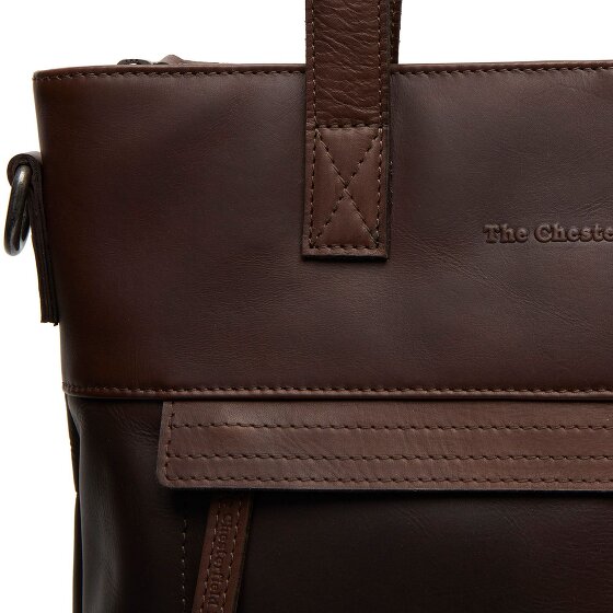 The Chesterfield Brand Nunavik Shoulder Bag Leather 33 cm Laptop compartment