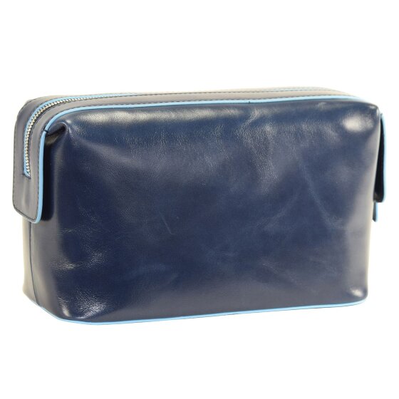 Piquadro Blue Square Toilet bag Leather 23 cm