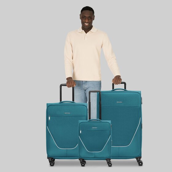 Stratic taska 4-wheel suitcase set 3 pcs. with stretch fold Stratic taska 4-wheel suitcase set 3 pcs. with stretch fold
