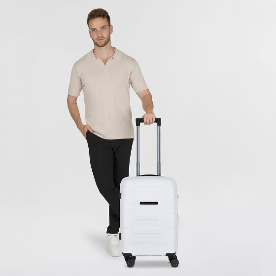 Polestream Strz by Asteroid 4 wheels Cabin trolley 55 cm