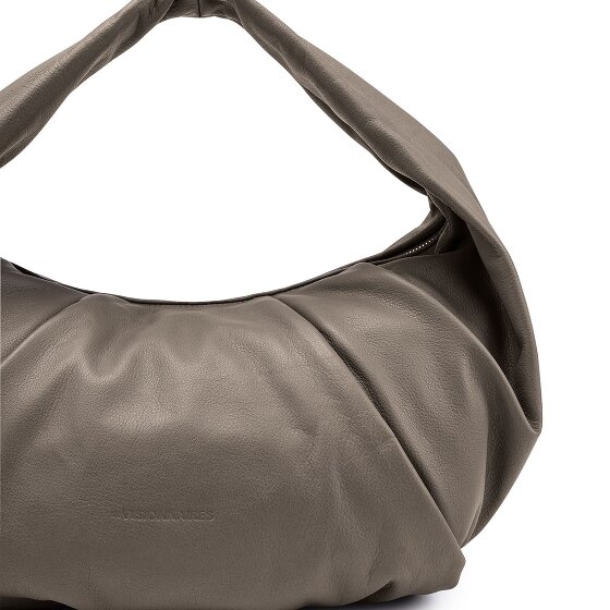 LES VISIONNAIRES Greta Shoulder Bag Genuine Leather 37 cm