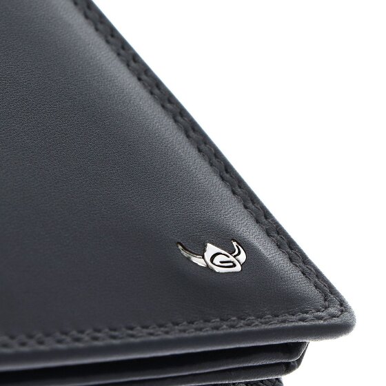 Golden Head Polo Wallet RFID protection Genuine Leather 12.5 cm