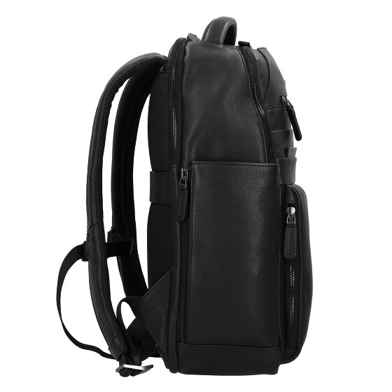 Piquadro Paavo Business backpack Leather 42 cm Laptop compartment