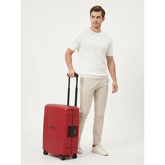 Redolz Essentials 15 4-roll cabin trolley 55 cm with three-point closure