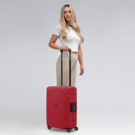 Redolz Essentials 15 4-roll cabin trolley 55 cm with three-point closure