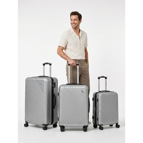 Check.In Paradise 2.0 4 wheels Suitcase set 3-piece Expandable