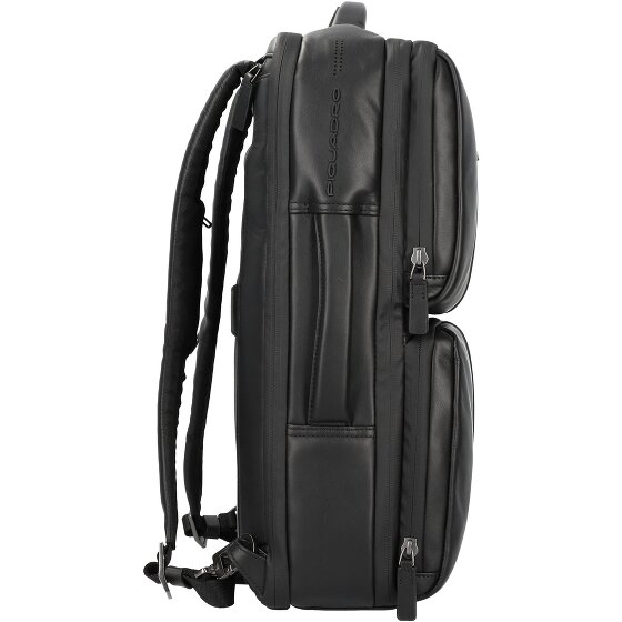 Piquadro Urban backpack leather 44 cm laptop compartment
