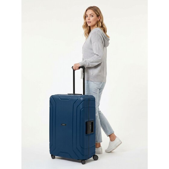 Redolz Essentials 15 4-wheel trolley 75 cm with three-point closure
