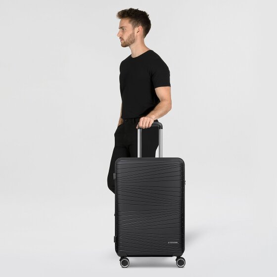 Franky Dallas 3.0 4-wheeled trolley M 65 cm with expansion fold