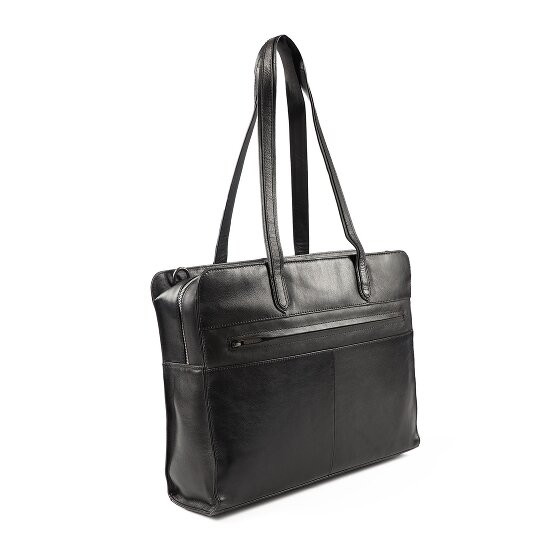 Plevier Power Briefcase Leather 41.5 cm Laptop compartment