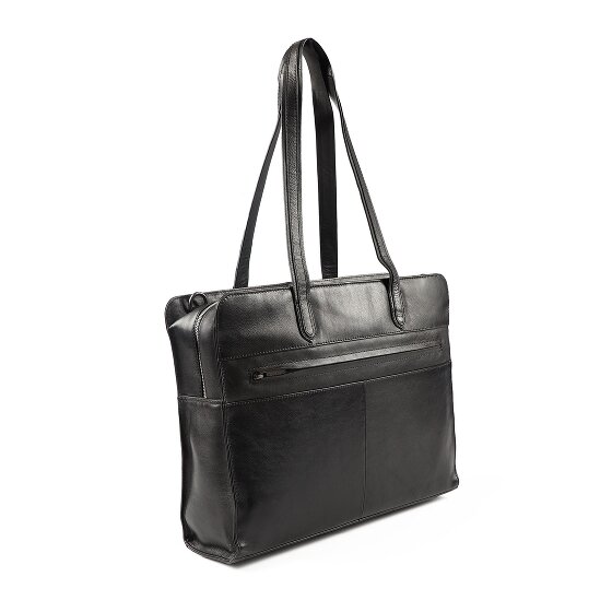 Plevier Power Briefcase Leather 41.5 cm Laptop compartment
