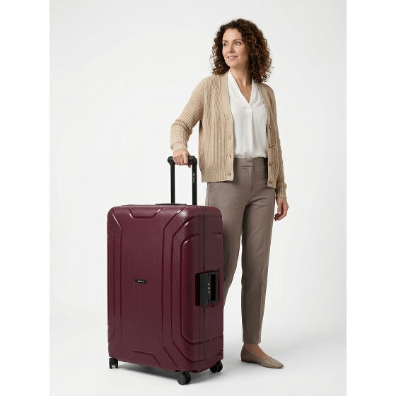 Redolz Essentials 15 4-wheel trolley 75 cm with three-point closure